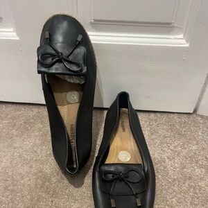 Hush Puppies Black Bow Loafers